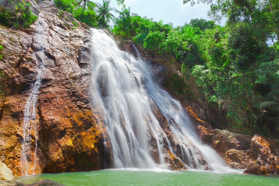 Thailand Koh Samui Waterfall