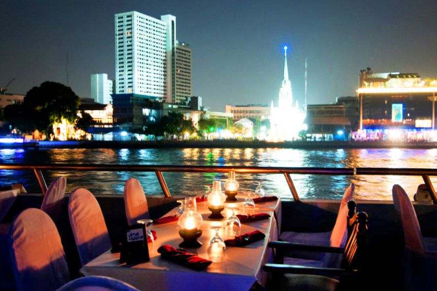 thailand bangkok dinner cruise white orchid