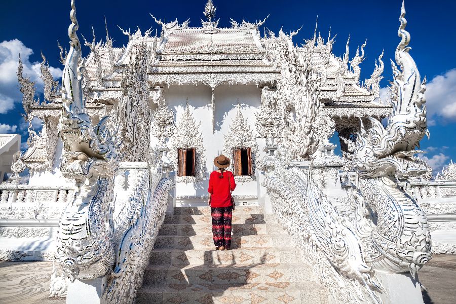 thailand chiang rai wat rong khun white temple