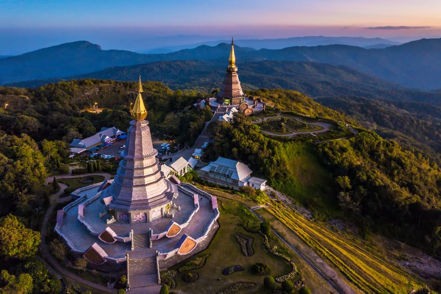 thailand north thailand chiang mai doi inthanon