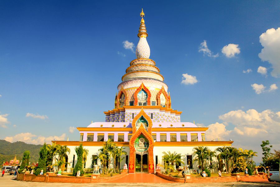 thailand north thailand chiang mai wat thaton temple