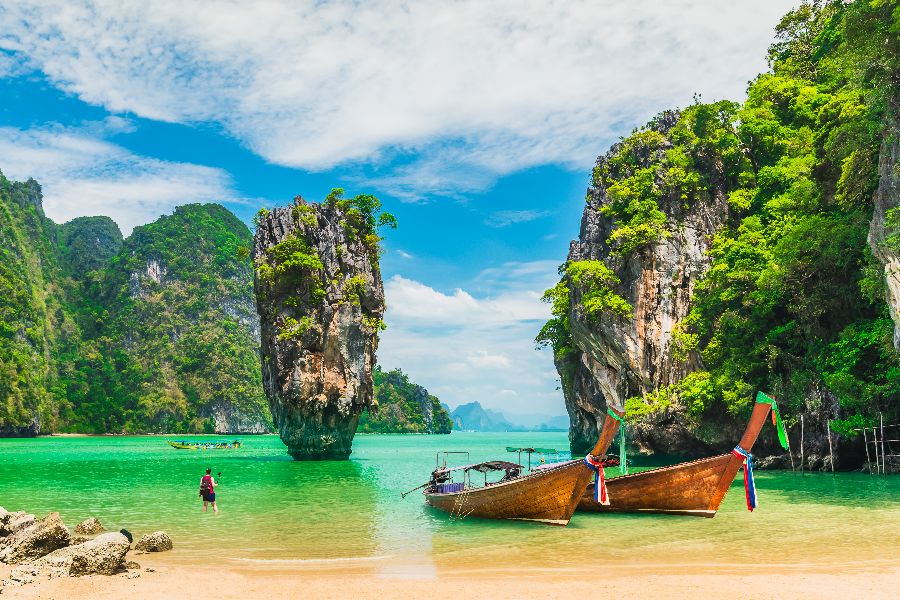 thailand phuket phang nga bay james bond island