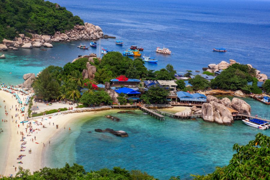 thailand koh samui koh nang yuan