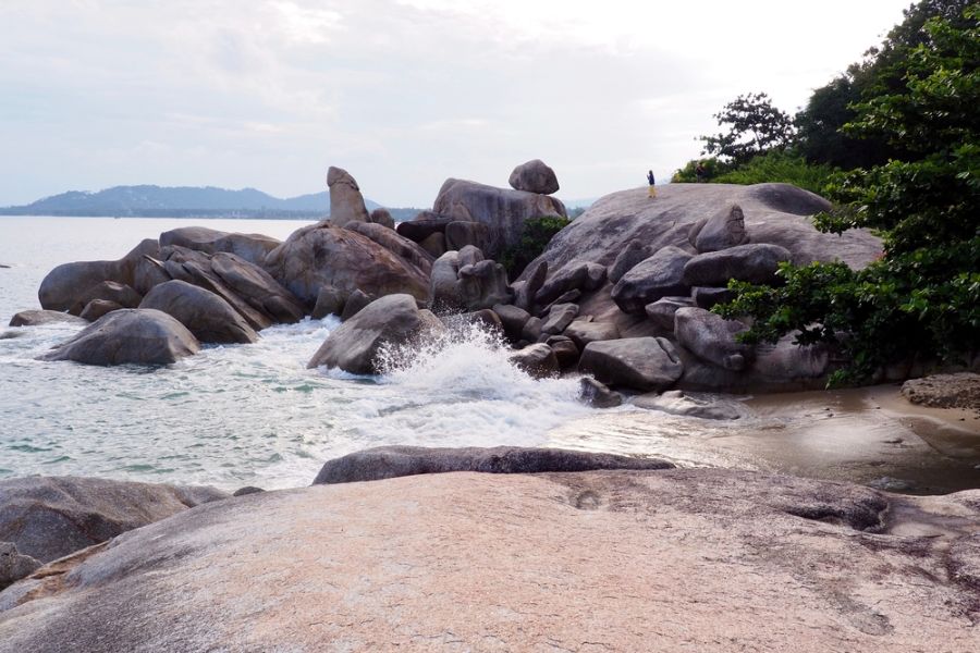 thailand koh samui the grand father and grand mother rocks