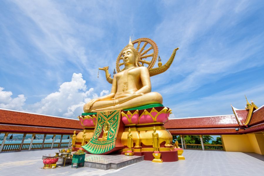 thailand koh samui wat phra yai big buddha