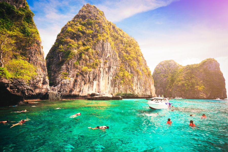 thailand phi phi islands snorkelling snorkeling